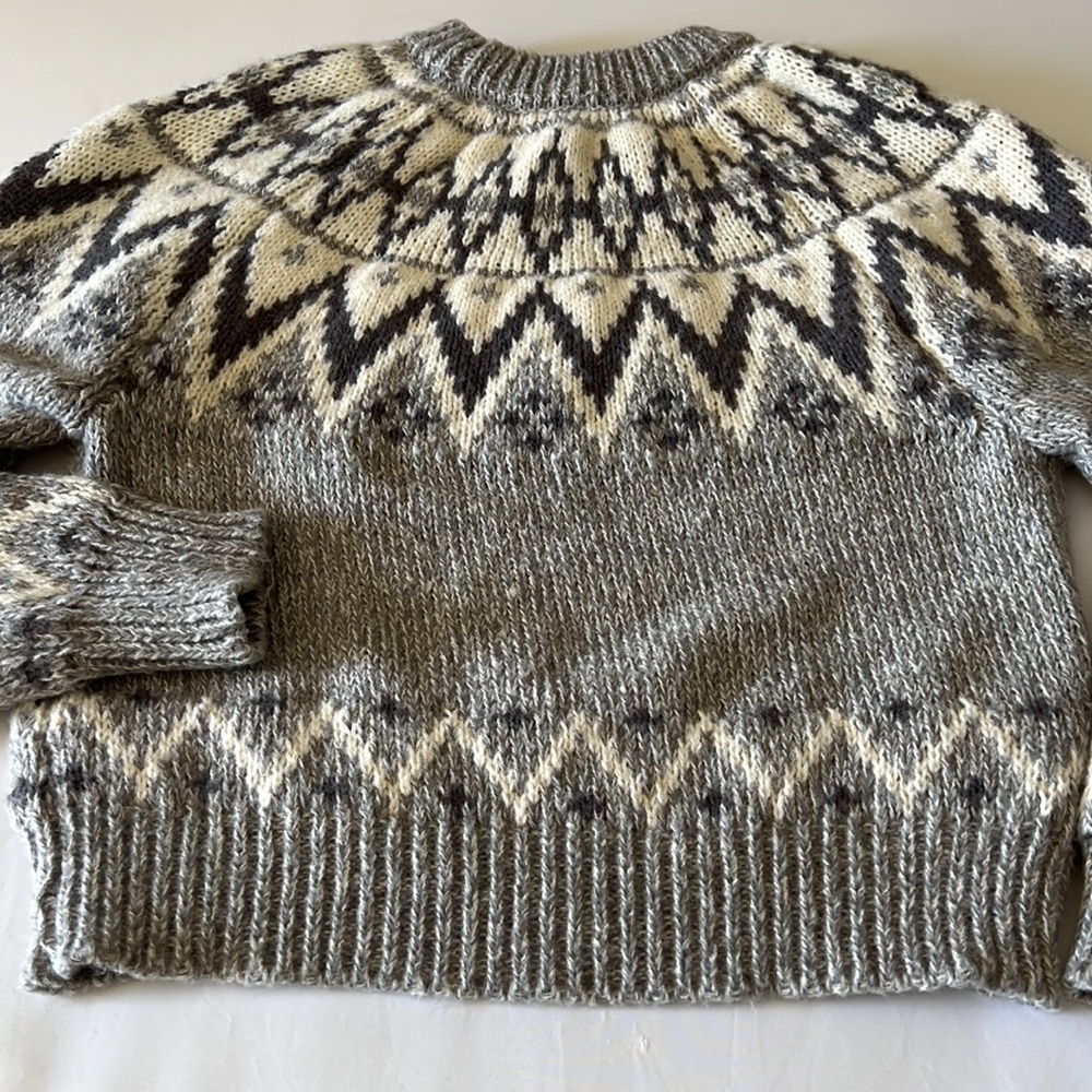 Republic Grey Combo Sweater S/P New